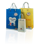 Luxusní papírová taška DM / Veselé zoubky - PALECO